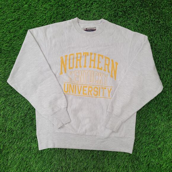 Northern Kentucky University Sweatshirt S/M 22x25 Baggy Crop - Picture 1 of 14